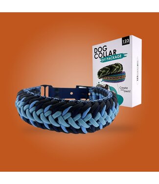 123Paracord Moonlight Hundehalsband - DIY kit