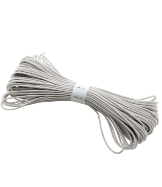 123Paracord 10 meter Weiss