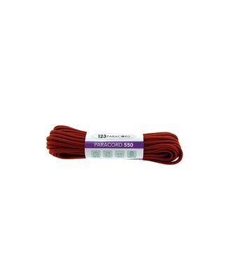 123Paracord Paracord 550 type III Solar Orange - 10 mtr