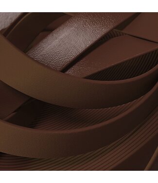 123Paracord Biothane 16mm Dunkel braun (BR523)
