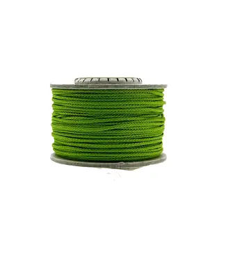 123Paracord Microcord 1.4MM Leaf grün - 40 mtr