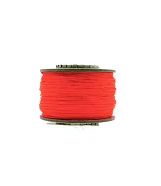 123Paracord Microcord 1.4MM Orange Neon - 40 mtr
