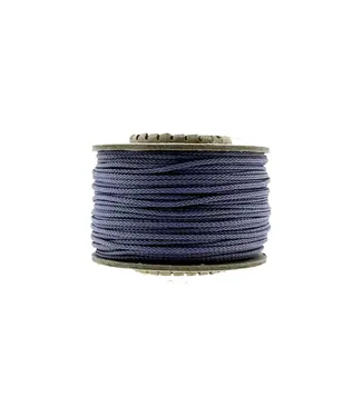 123Paracord Microcord 1.4MM Smoke Grau - 40 mtr