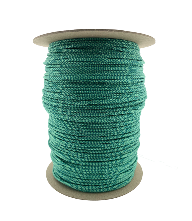 Paracord 550 typ III Mint / Teal Diamond