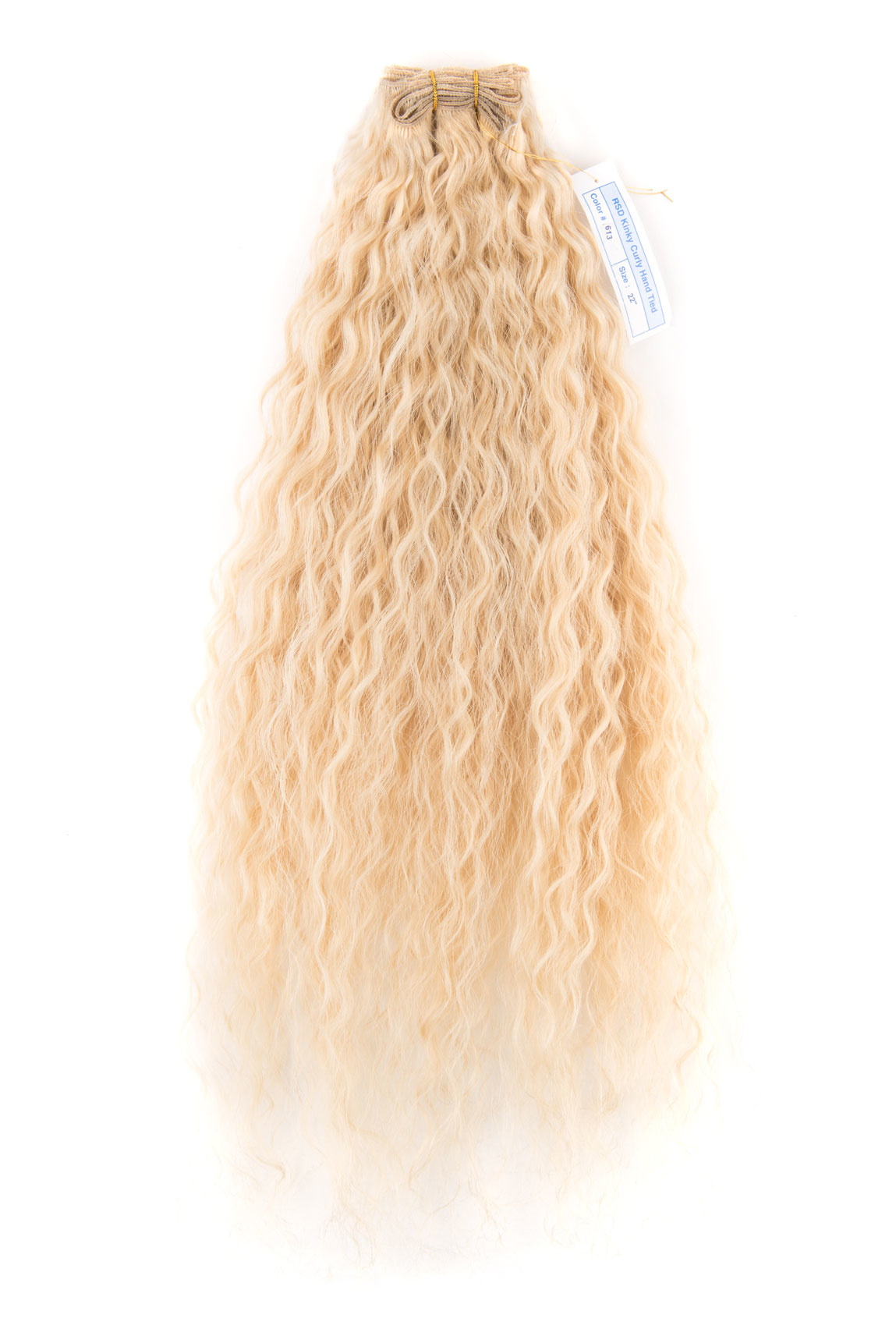 SilverFox Brazilian Kinky Curly Blond #22