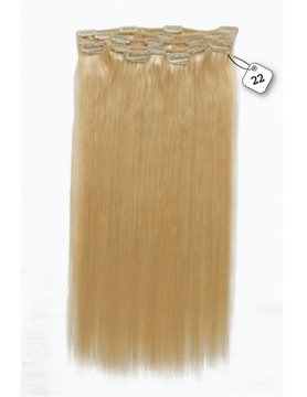 RedFox Clip-in Extensions - Straight - #22 Hollywood Blonde