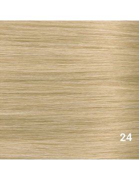 SilverFox Tape Extensions Straight - #24 Warm Light Blonde