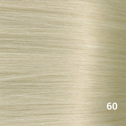 SilverFox Tape Extensions Straight - #60 White Blonde