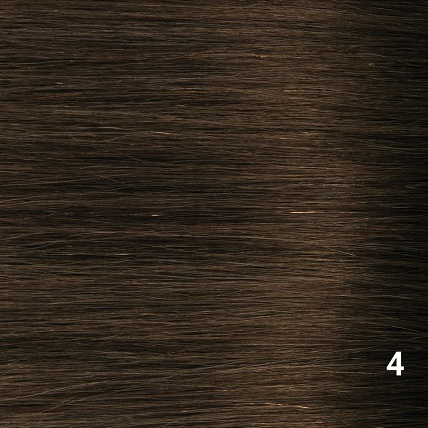 SilverFox Wax Extensions Steil  #4 Chocolate Brown