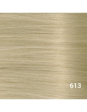 SilverFox Microring Extensions -  Loose Wave-  #613 Light Blonde  - 55 cm