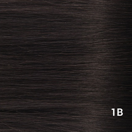 RedFox Clip-in Extensions - Straight - #1b Natural Black