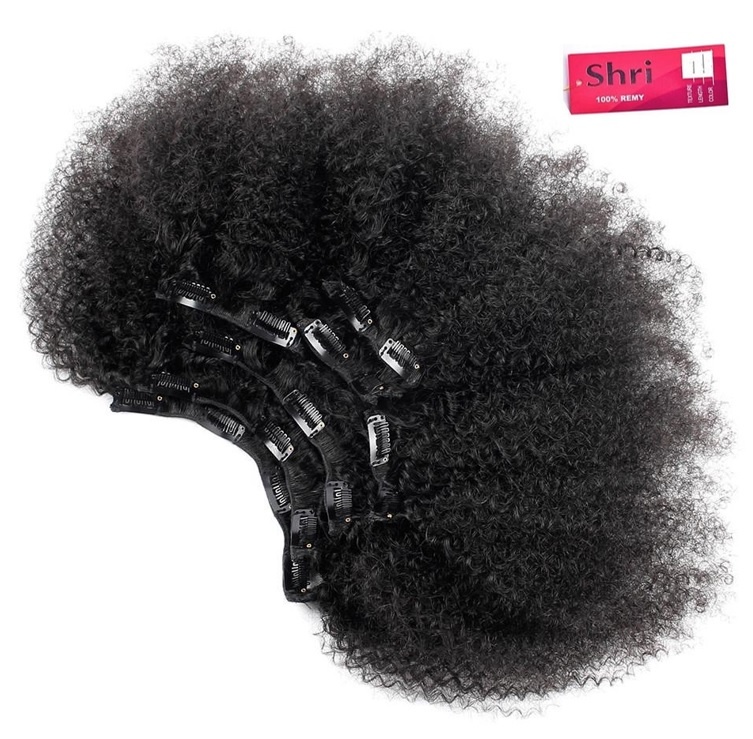 RedFox SHRI  Afro Kinky Clip-in 10''