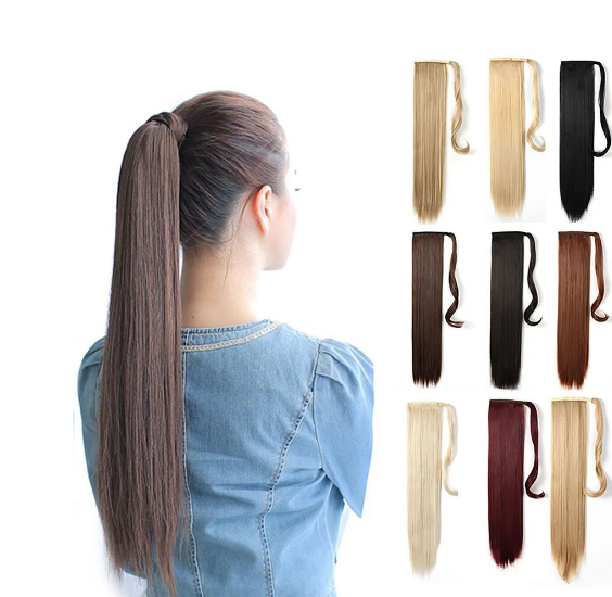 Wrap Around Ponytail