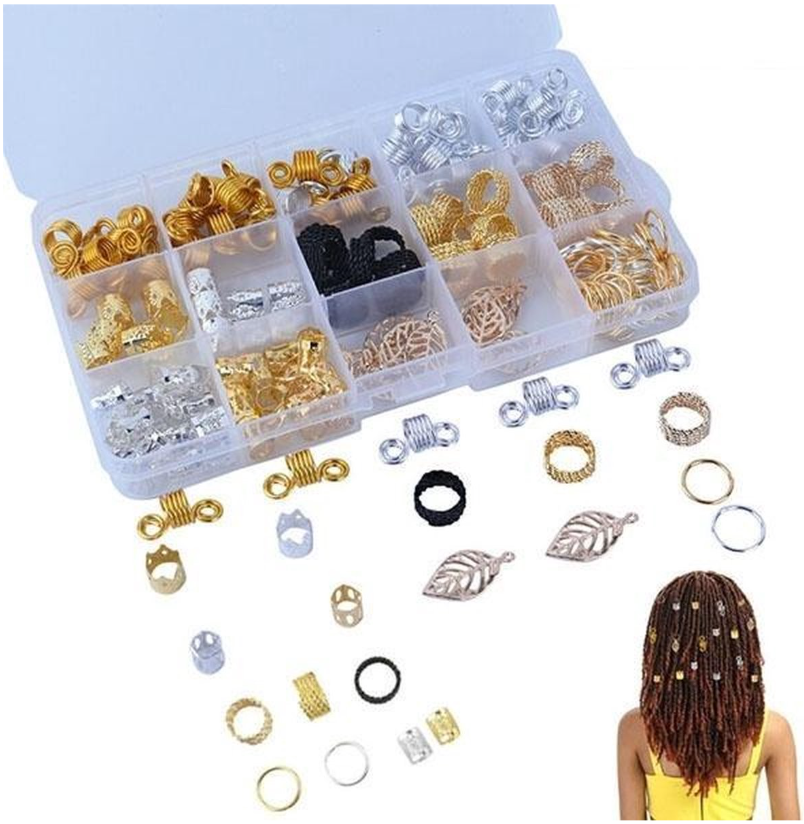 Haarkralen box /Hair beads box