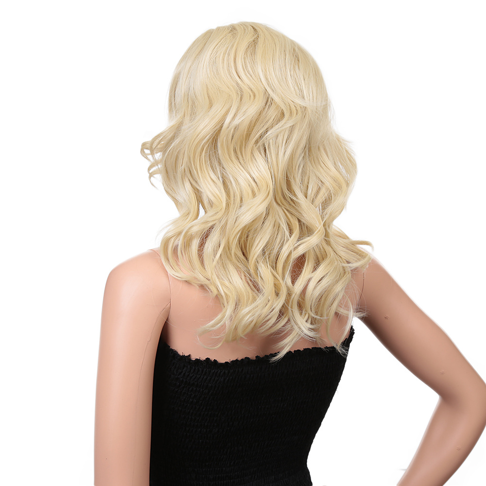 Synthetic fiber lace wig- Grace 16 INCH