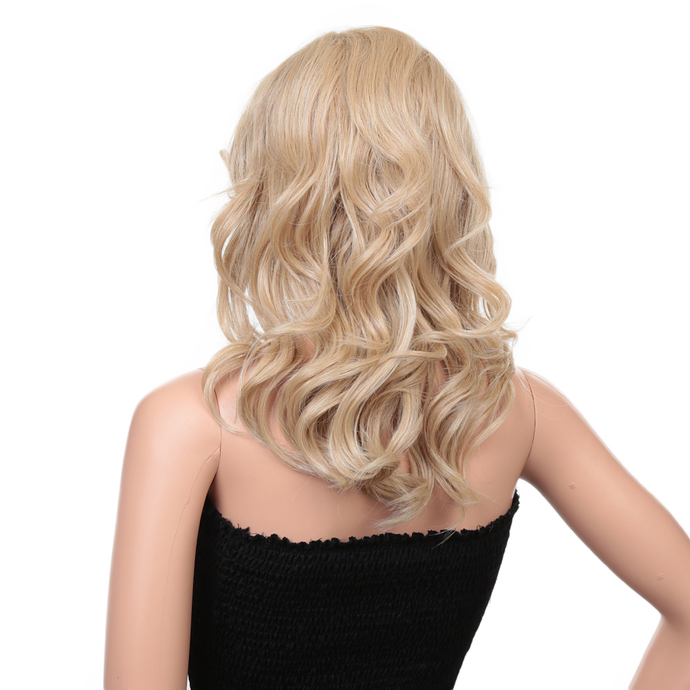 Synthetic fiber lace wig- Grace 16 INCH