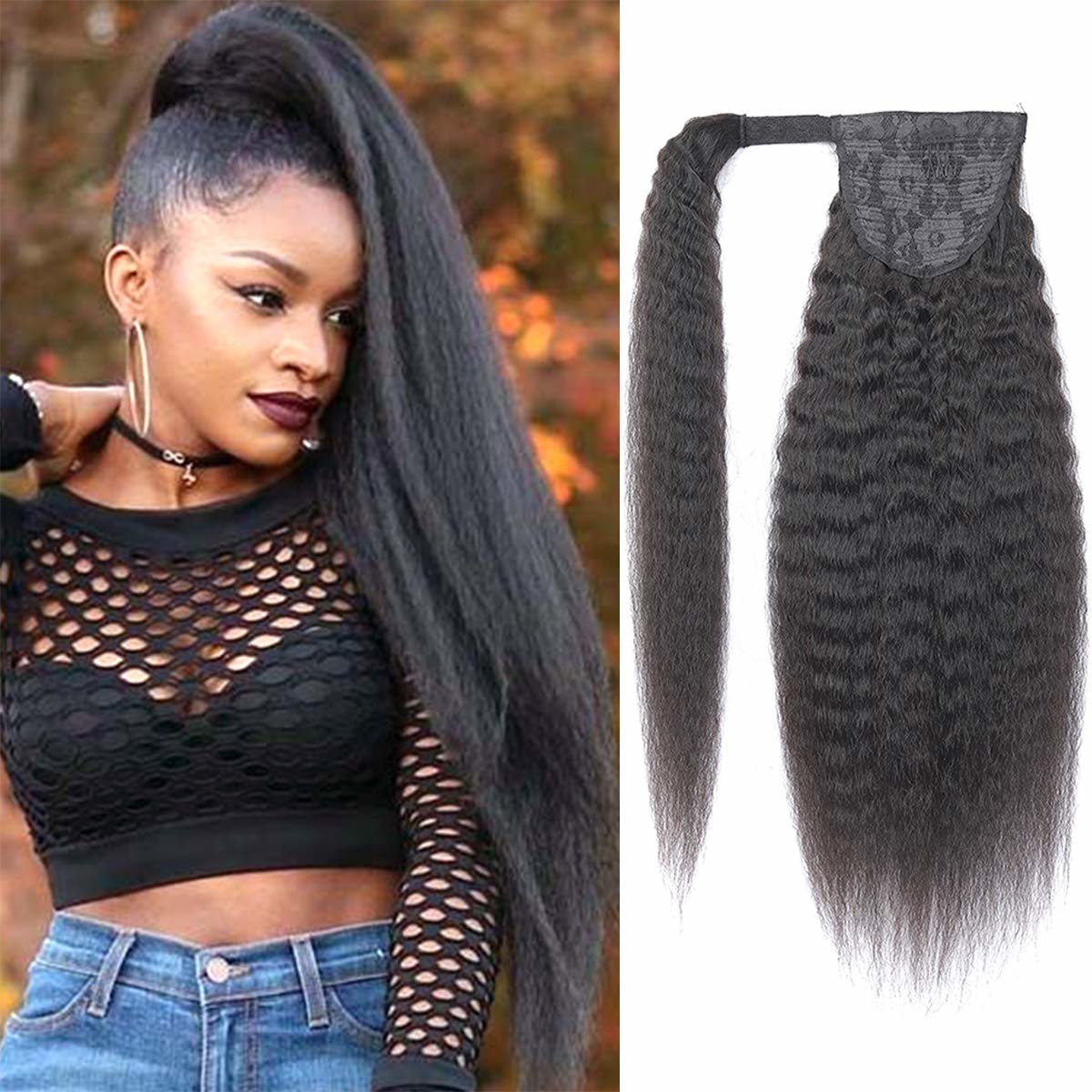 RedFox SHRI Afro Kinky Straight Ponytail 22''