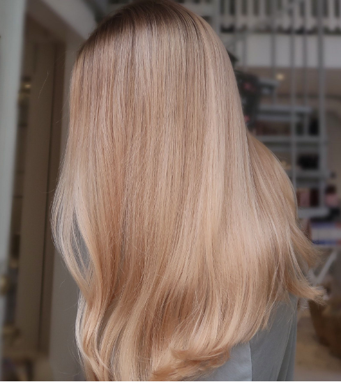 SilverFox Wax Extensions Steil  #18/60 Baby Peach