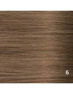 ArcticFox Virgin Weave- Genius 20gram - #6 Chestnut Brown