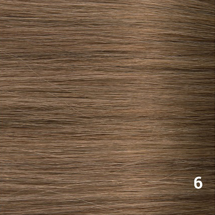 ArcticFox Virgin Weave- Genius 20gram - #6 Chestnut Brown