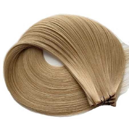 Virgin hair Genius Weft 50gram #8-Dark Brown Virgin hair Genius Weft 50gram #8-Dark Brown