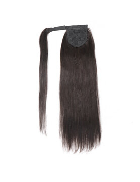 RedFox Pontail 100% Human Hair – 20 inch | Luxe & Natuurlijk Volume #1B
