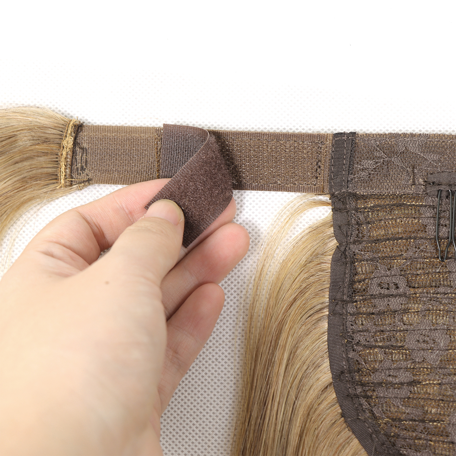 RedFox Pontail 100% Human Hair – 20 inch | Luxe & Natuurlijk Volume #10