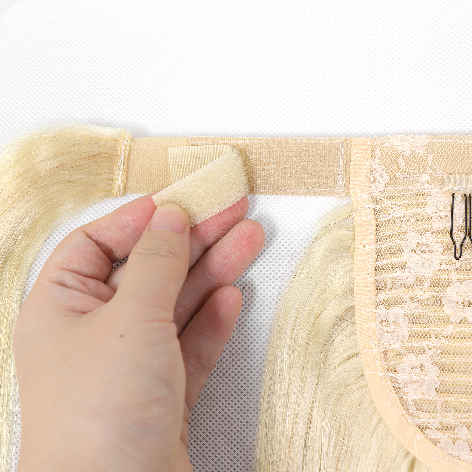 RedFox Pontail 100% Human Hair – 20 inch | Luxe & Natuurlijk Volume #60