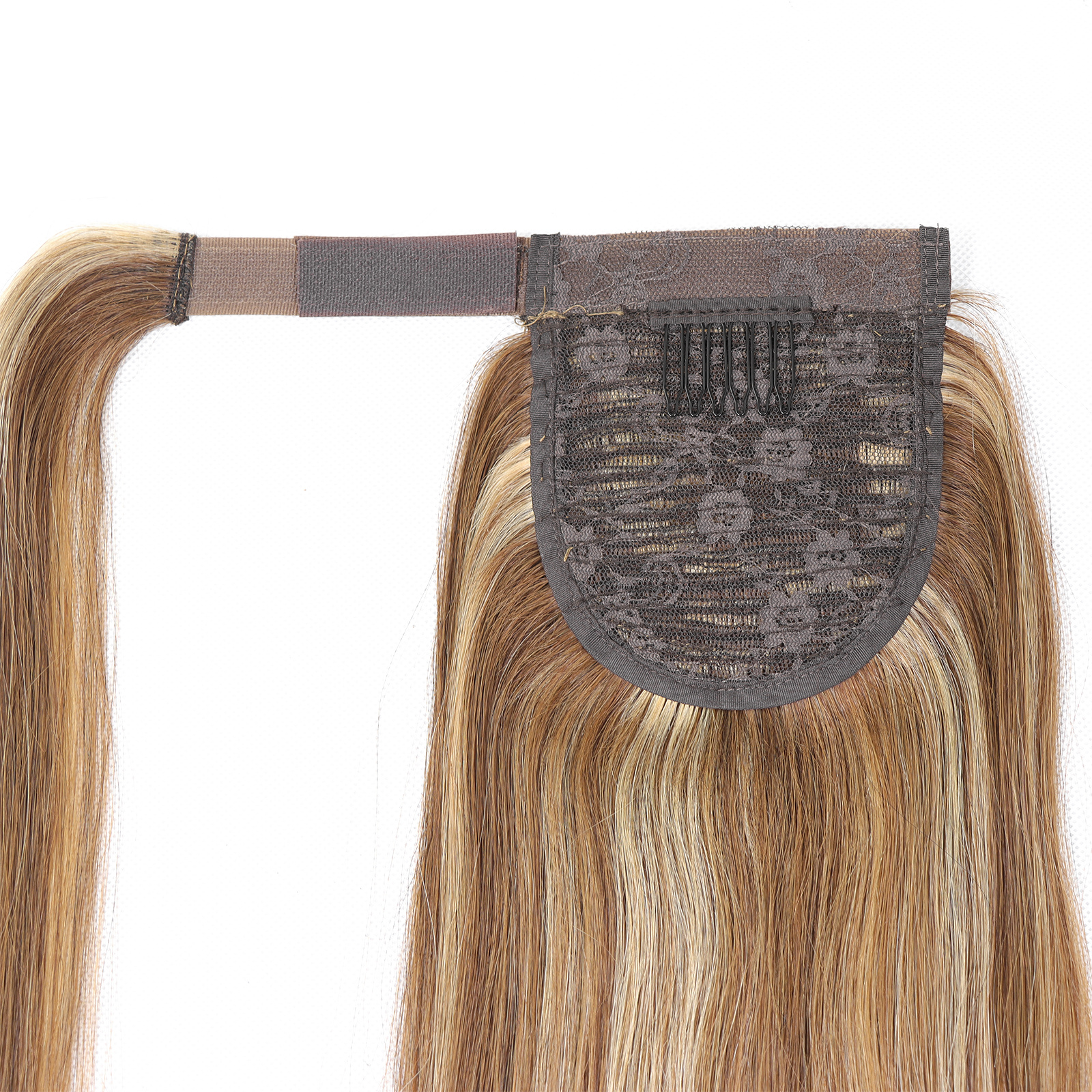 RedFox Pontail 100% Human Hair – 20 inch | Luxe & Natuurlijk Volume #4/27