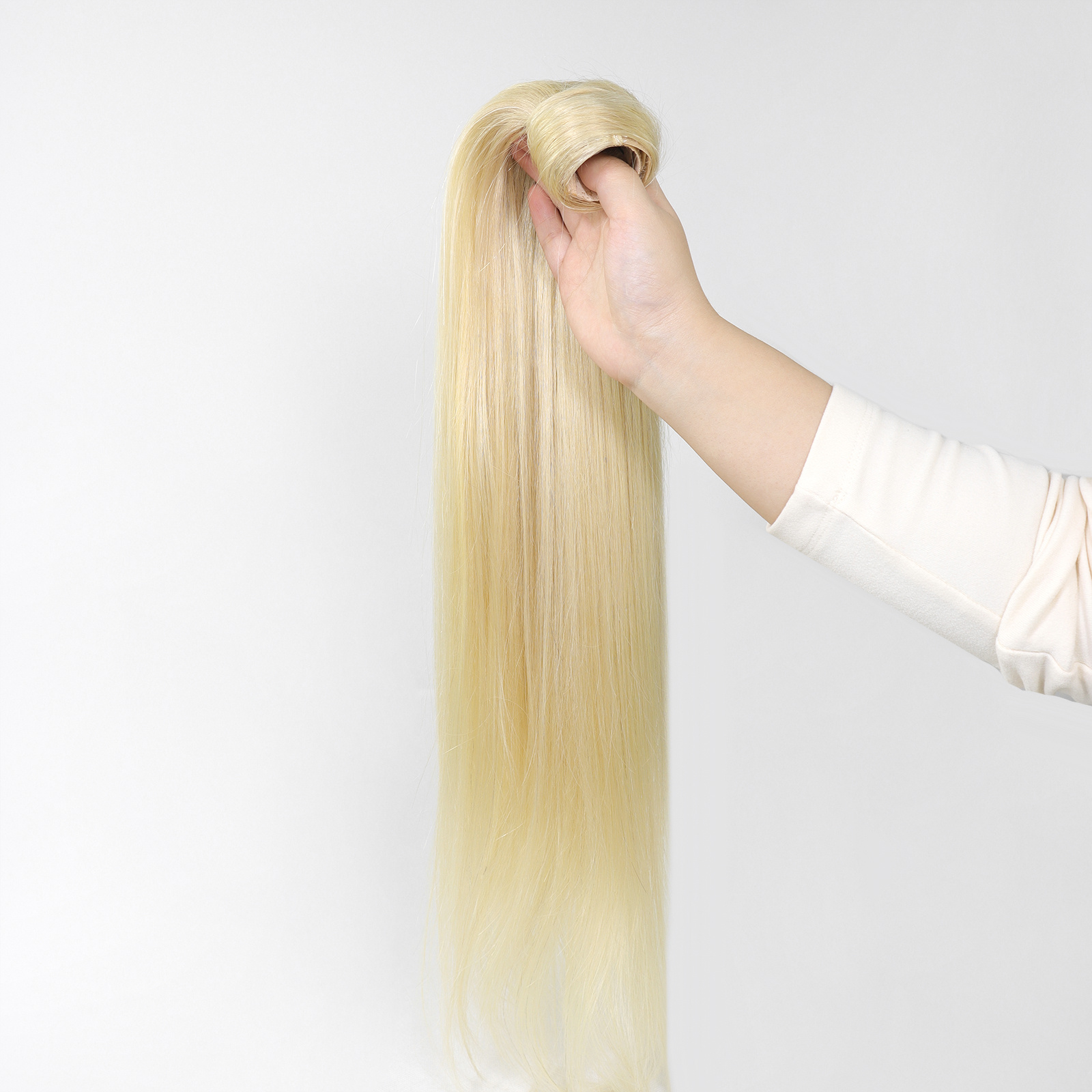 RedFox Pontail 100% Human Hair – 20 inch | Luxe & Natuurlijk Volume #HT222