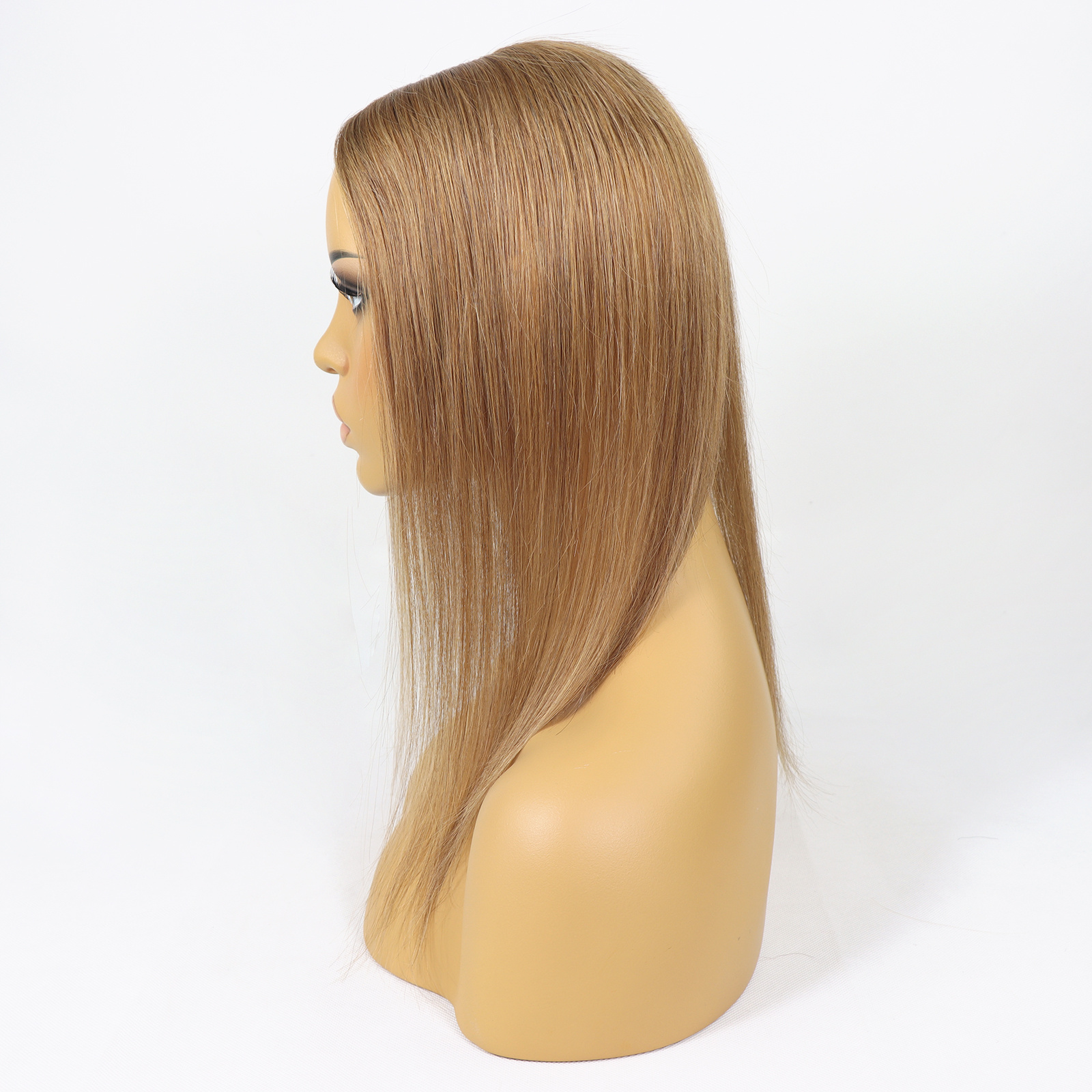 Mono Haar Topper-7.5 cm * 12.5 cm 100% Human Hair #8