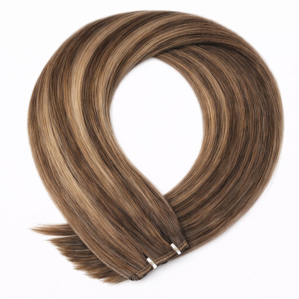 Virgin hair ArcticFox Virgin Weave- Genius Weft 50gram- #4/27