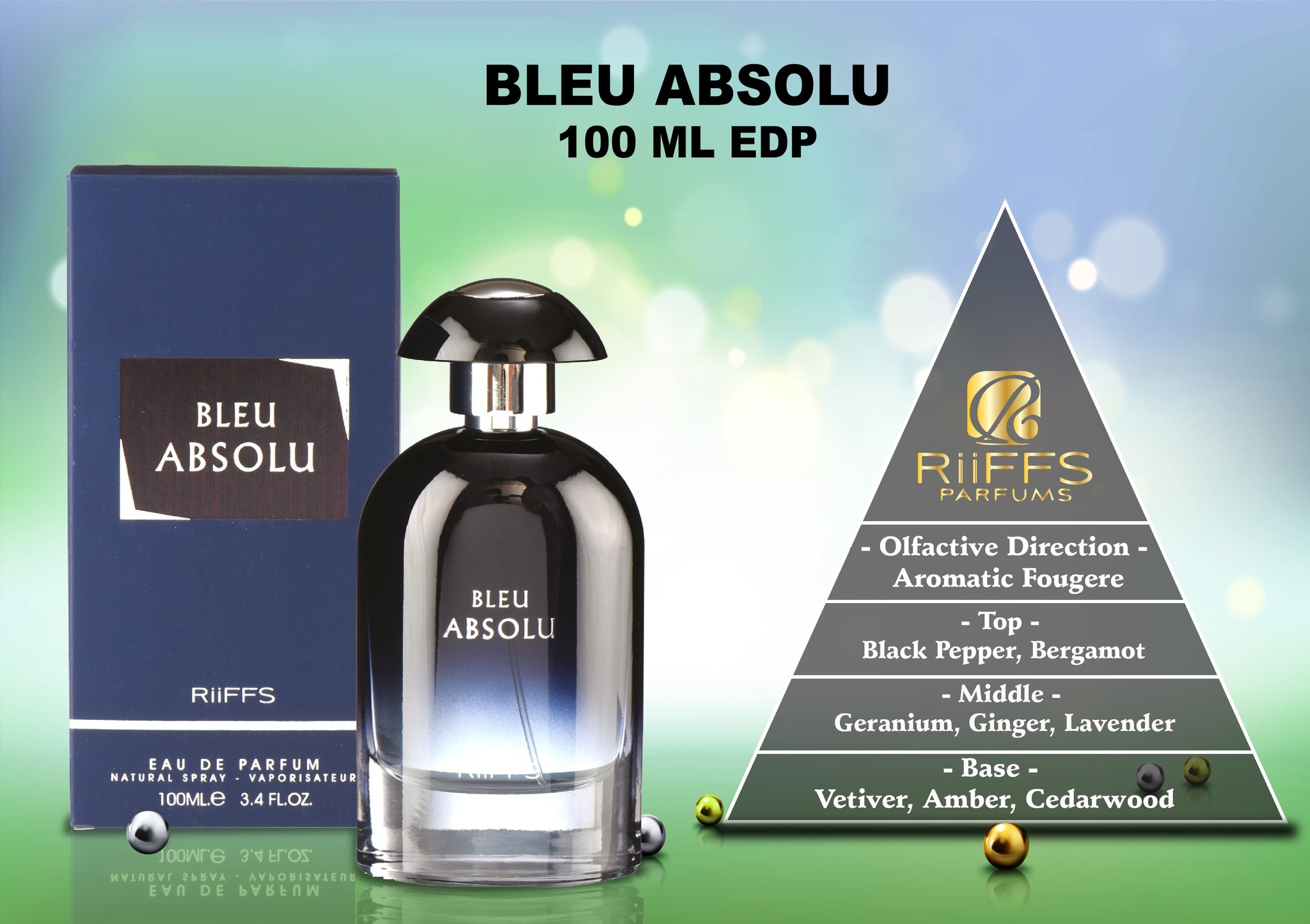 Bleu Absolu Eau de Parfum 100 ml by Riiffs
