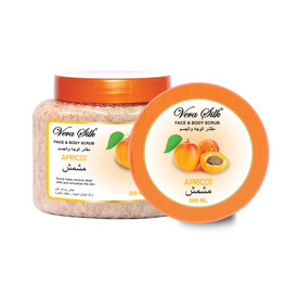 Vera Silk  Face & Body scrub Apricot 500 ml