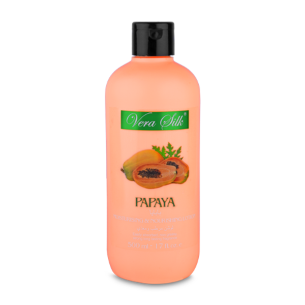 Vera Silk  Moisturising & Nurishing Lotion Papaya 500 ml