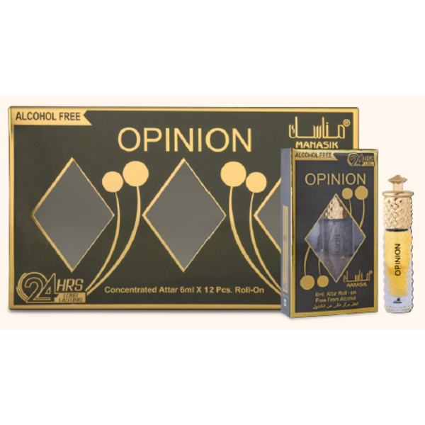 Manasik Opinion Roll on 6ml Alcohol free