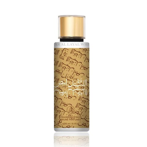 Al Fakhr Attar Al Layal White Body Mist 250 ml