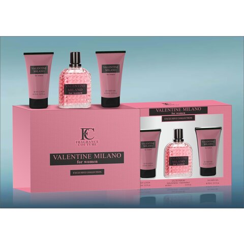 Valentine Milano Women Giftset 3 pcs