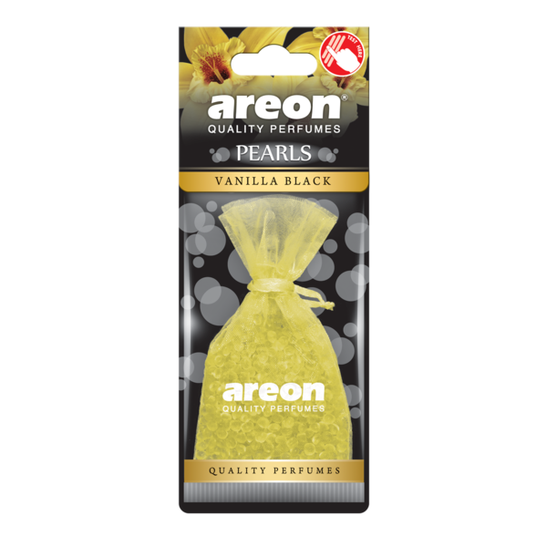 Areon Car Perfume Pearls - Vanilla Black
