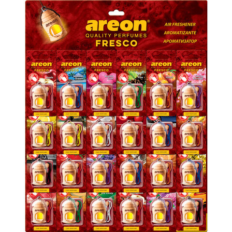 Car Perfume Fresco - Mixed Display 24 pcs