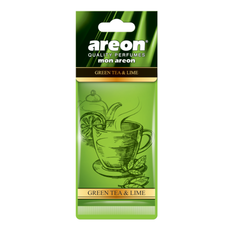Car Perfume Mon Areon - Green Tea & Lime