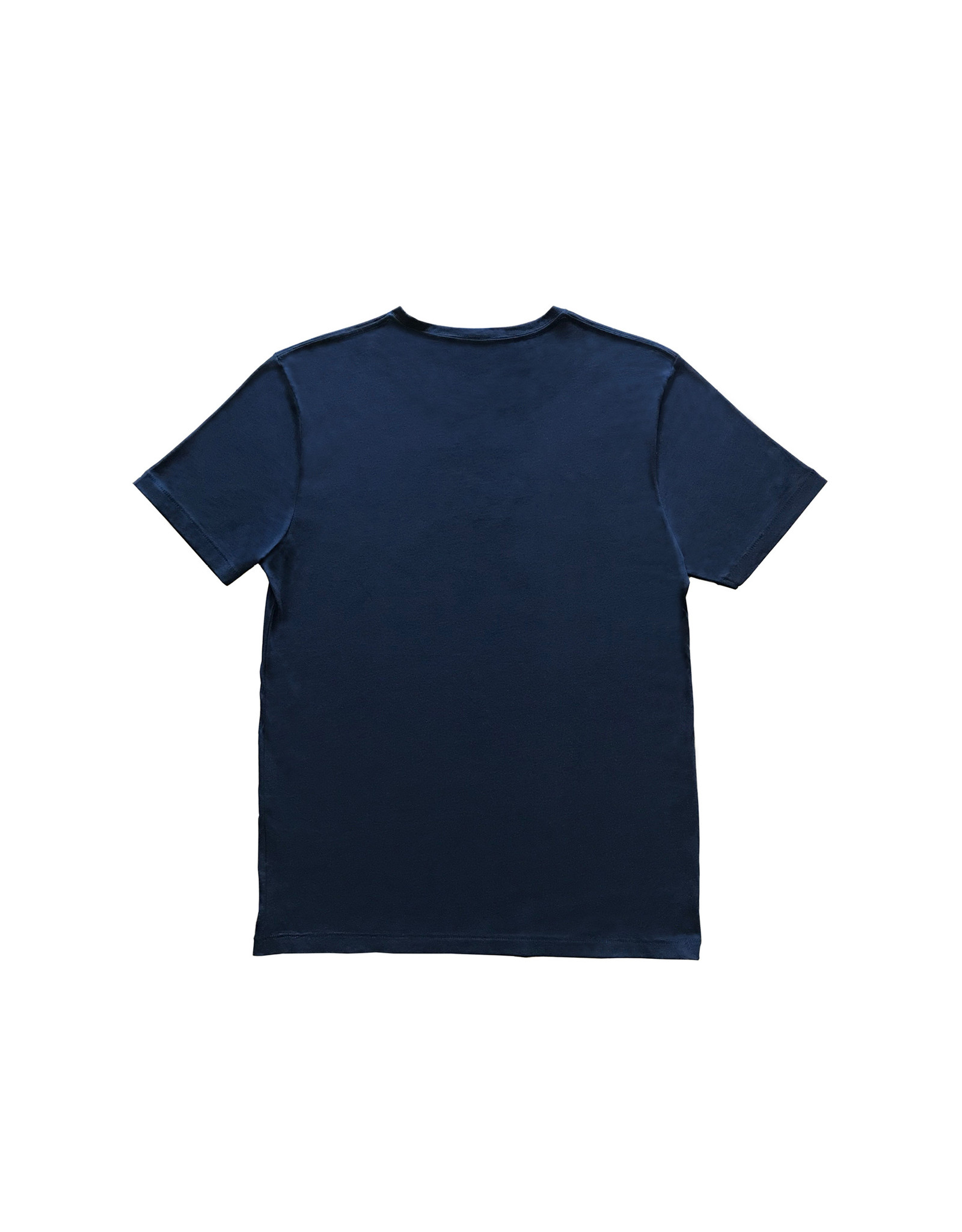 Luxe ruimvallend klassiek T-shirt met korte mouw - heren