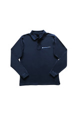 Luxury Stretch Long Sleeve Polo - men