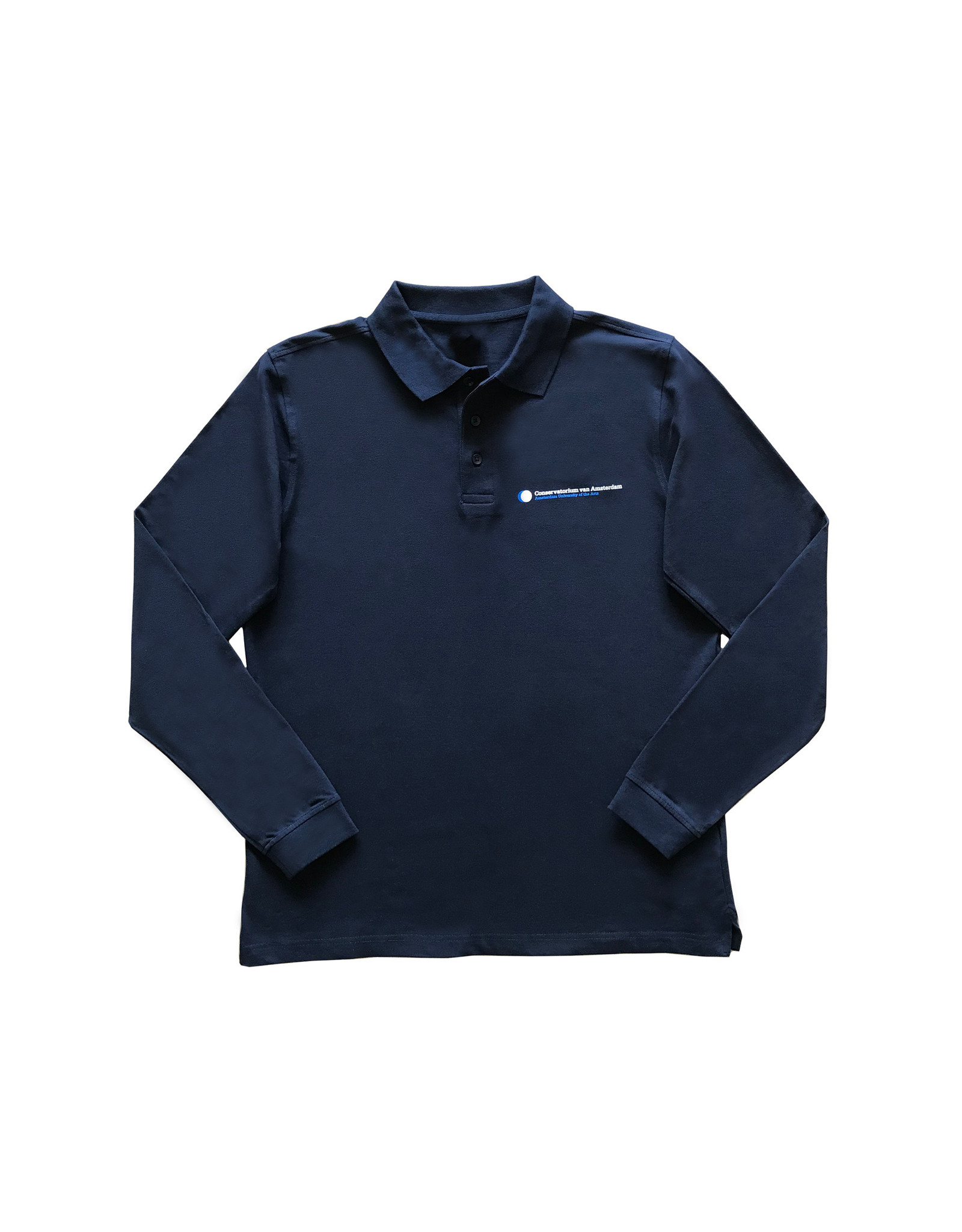 Luxury Stretch Long Sleeve Polo - men