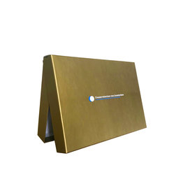 Gift Box - gold/rectangle