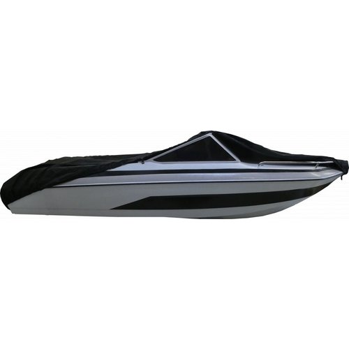 Bâche pour bateau Bâche de protection 600D Noire Long Life pour bateau 