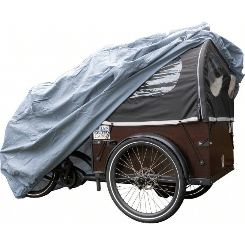 Housse de vélo cargo Vogue Carry 3 tente de pluie Yara housse de vélo cargo  noir
