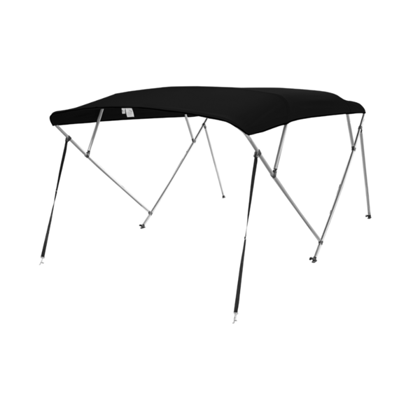 Bimini Top 4 Arceaux Noir Qualité Lourde 600D