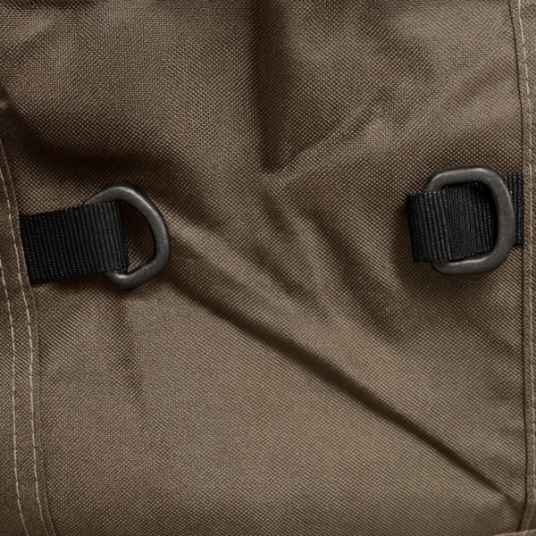 Housse de table de jardin rectangulaire 600D luxe brun foncé