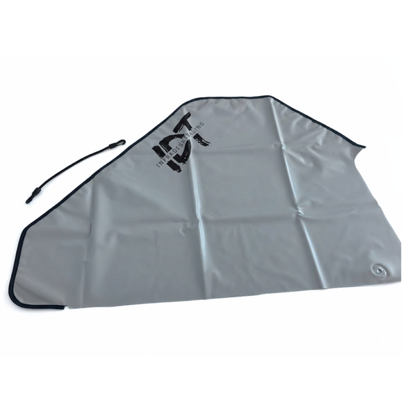 Housse de timon grise en PVC